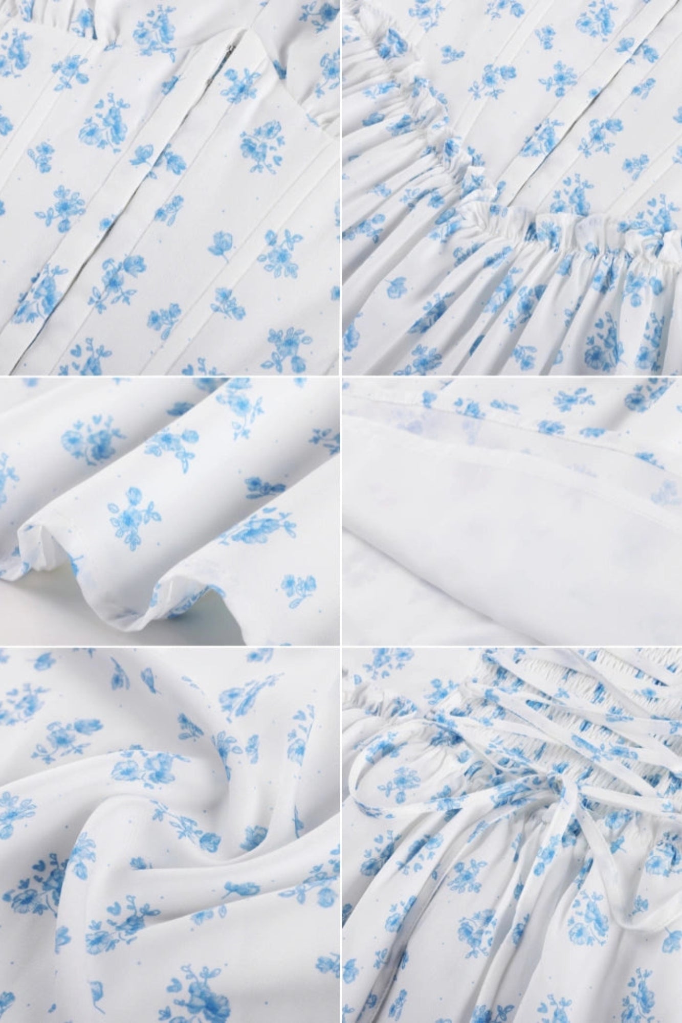 Camille Floral Chiffon Mini Dress