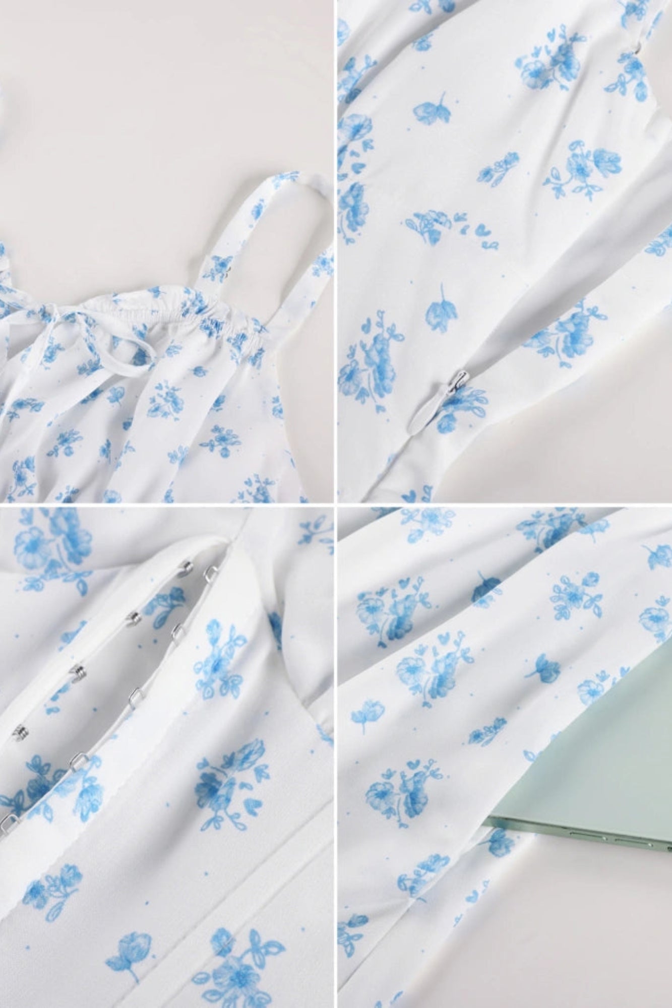 Camille Floral Chiffon Mini Dress