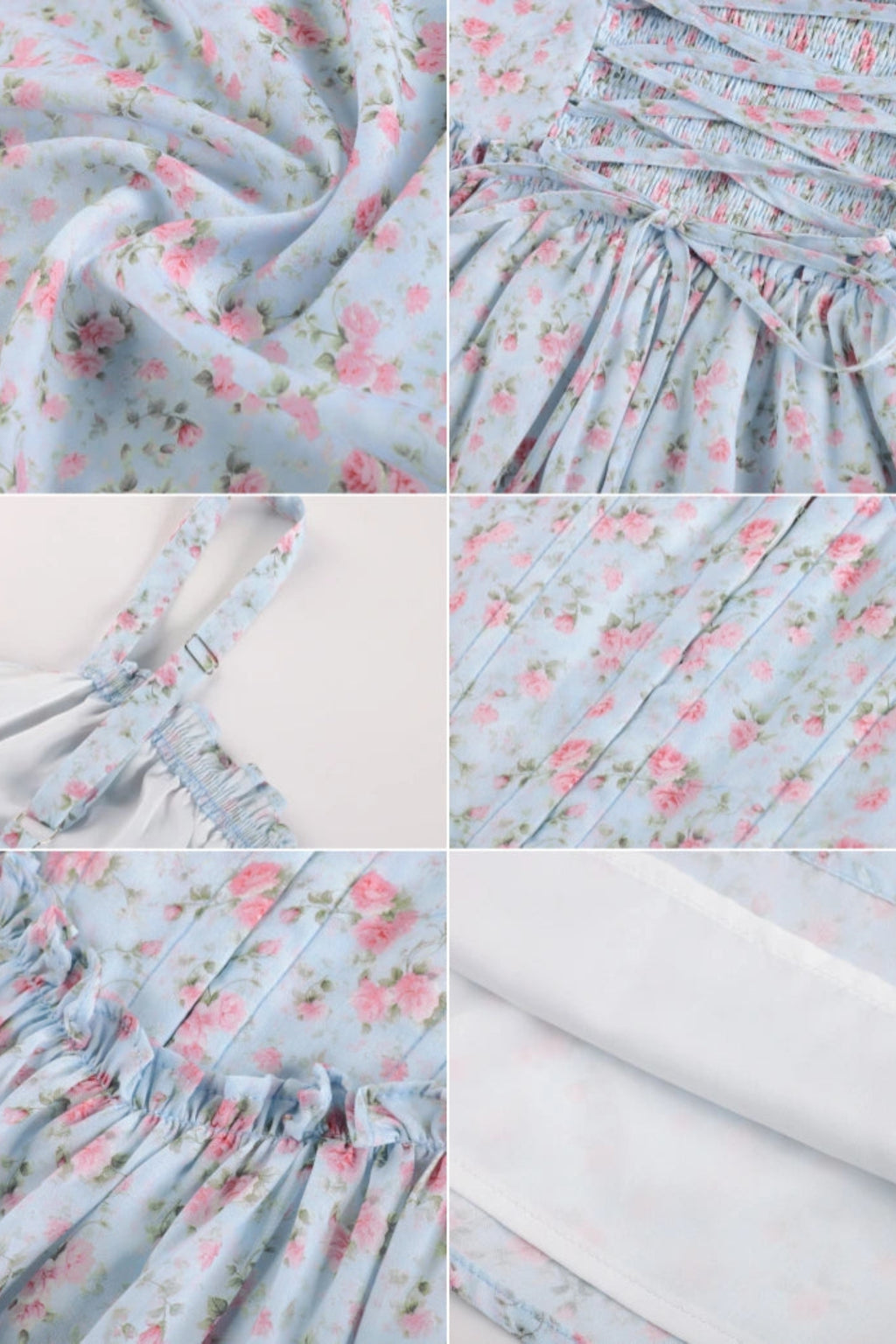 Camille Floral Chiffon Mini Dress