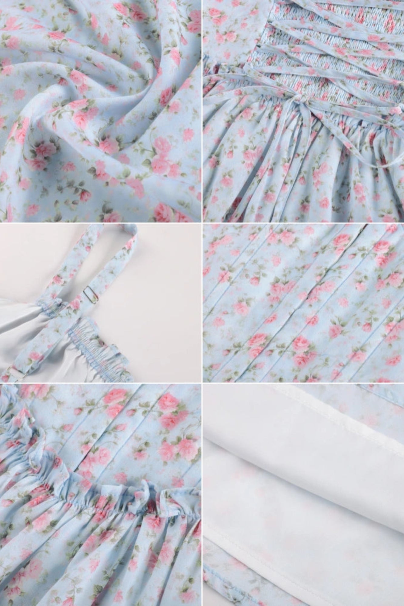 Camille Floral Chiffon Mini Dress