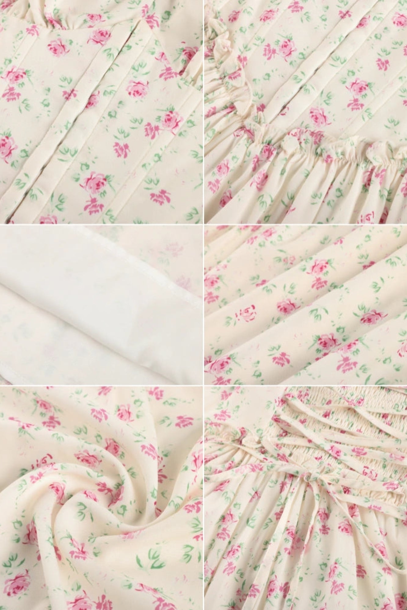 Camille Floral Chiffon Mini Dress