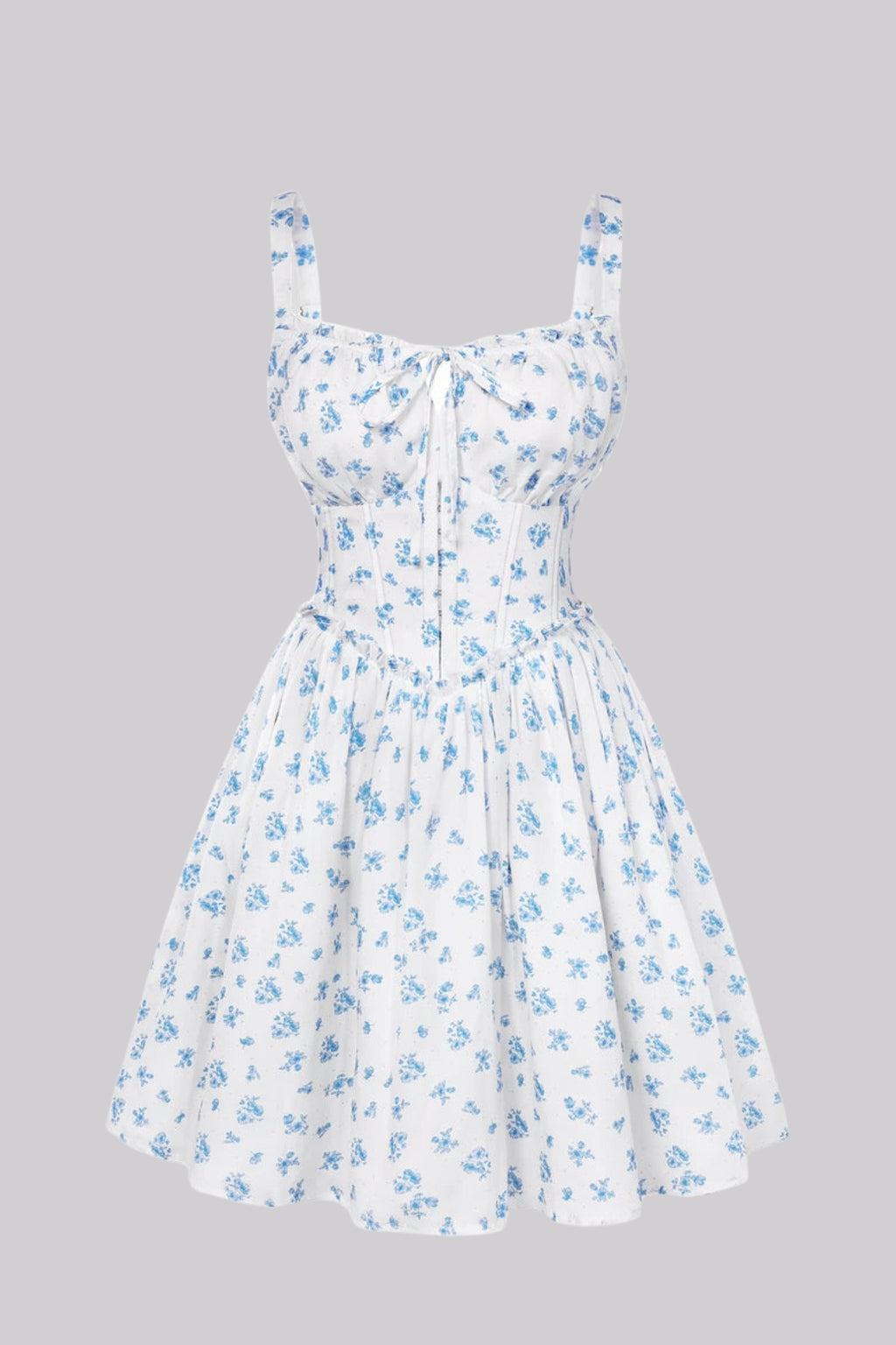 Camille Floral Chiffon Mini Dress