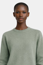 Mongolian Cashmere Crewneck Sweater