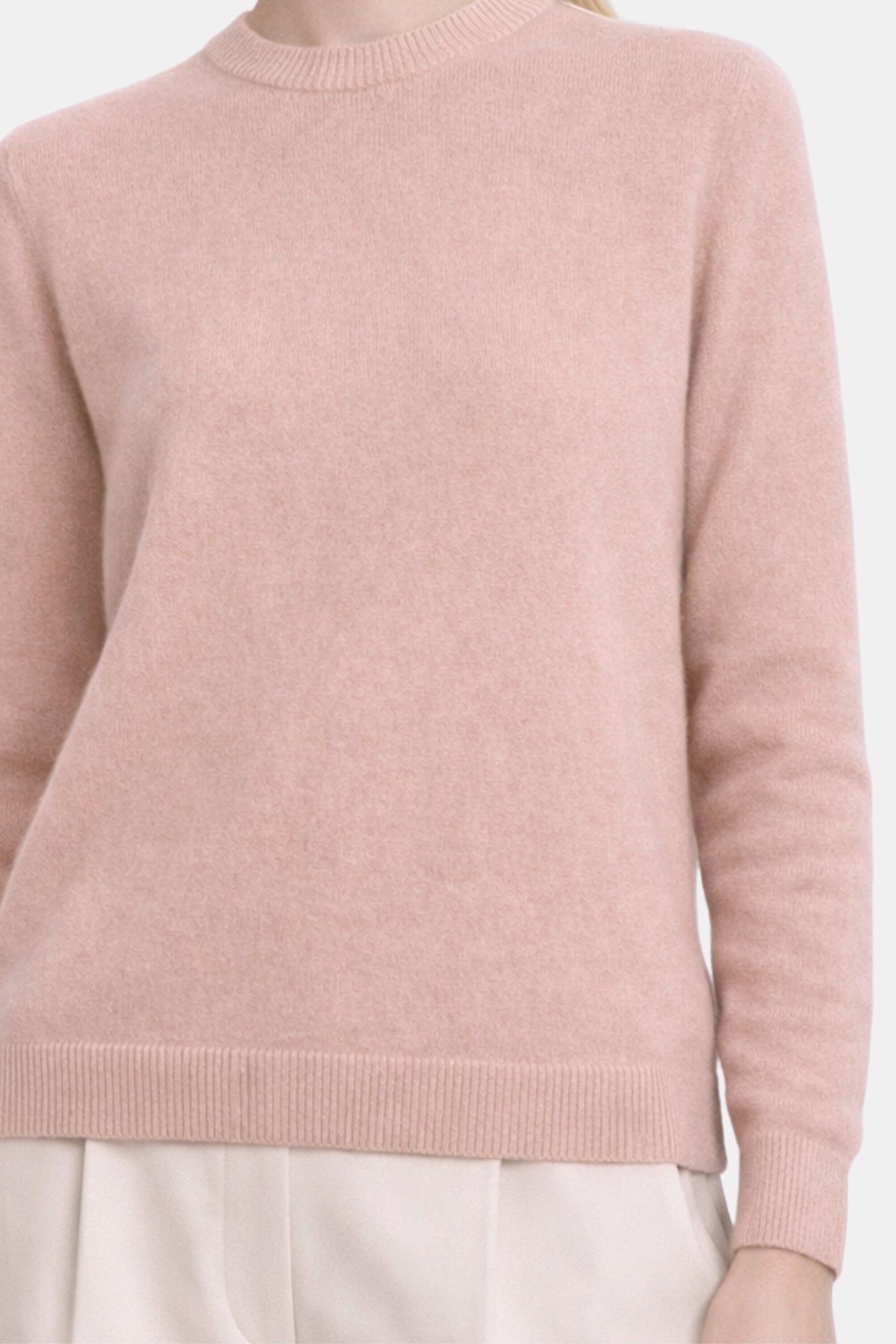 Mongolian Cashmere Crewneck Sweater