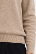 Mongolian Cashmere Crewneck Sweater