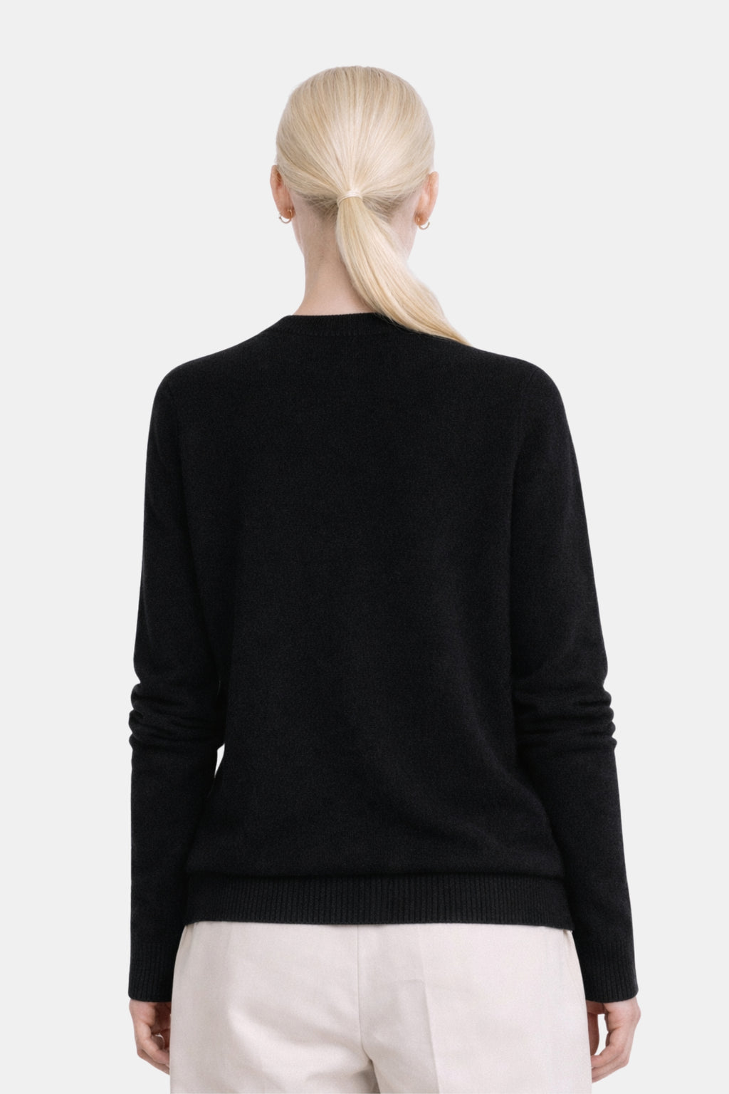 Mongolian Cashmere Crewneck Sweater