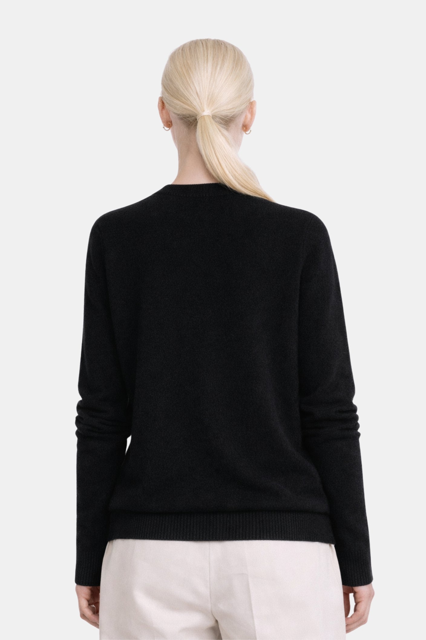 Mongolian Cashmere Crewneck Sweater