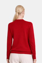 Mongolian Cashmere Crewneck Sweater