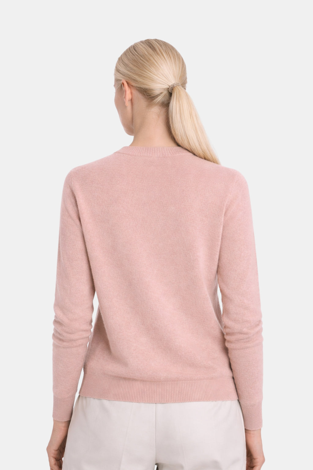 Mongolian Cashmere Crewneck Sweater