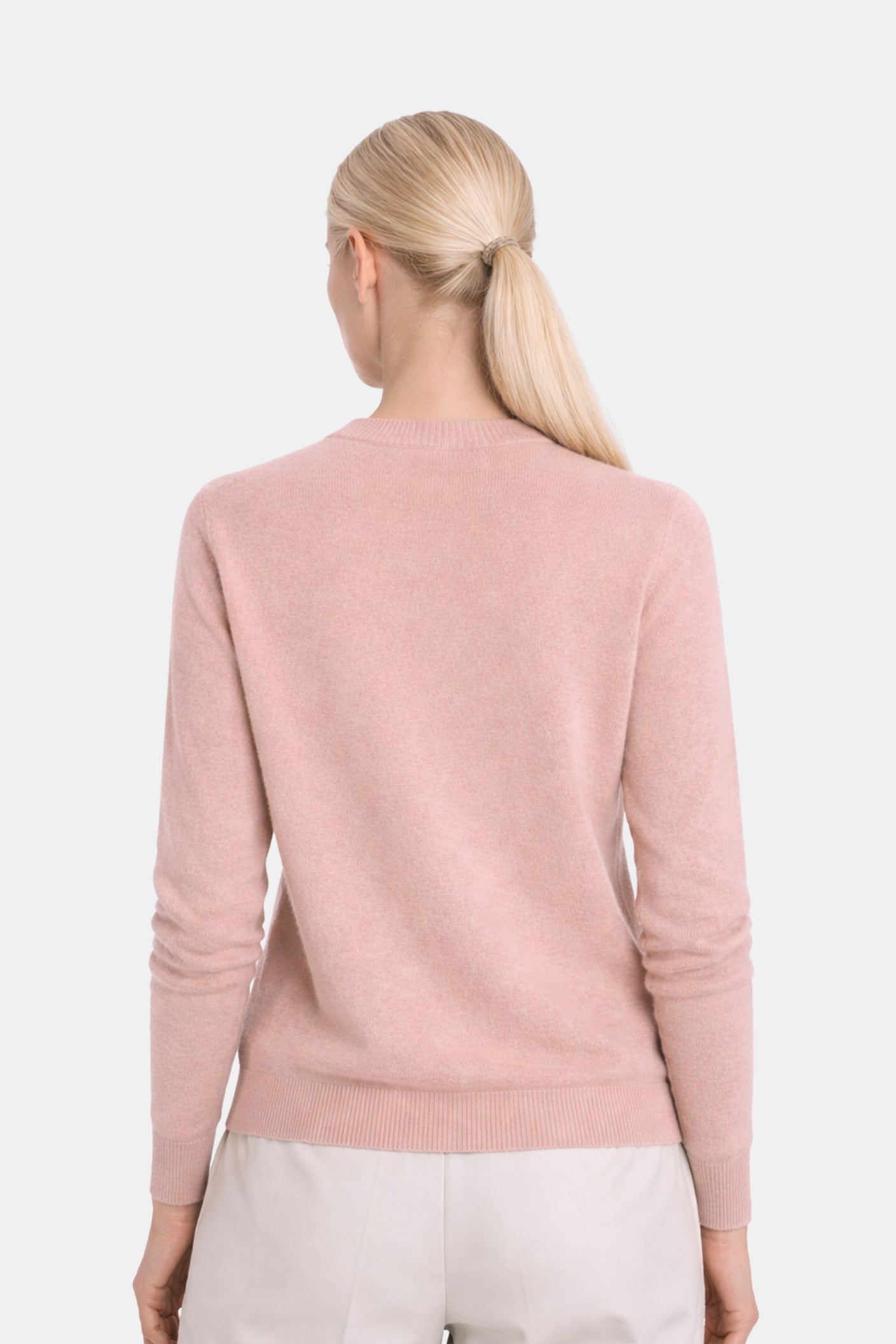 Mongolian Cashmere Crewneck Sweater