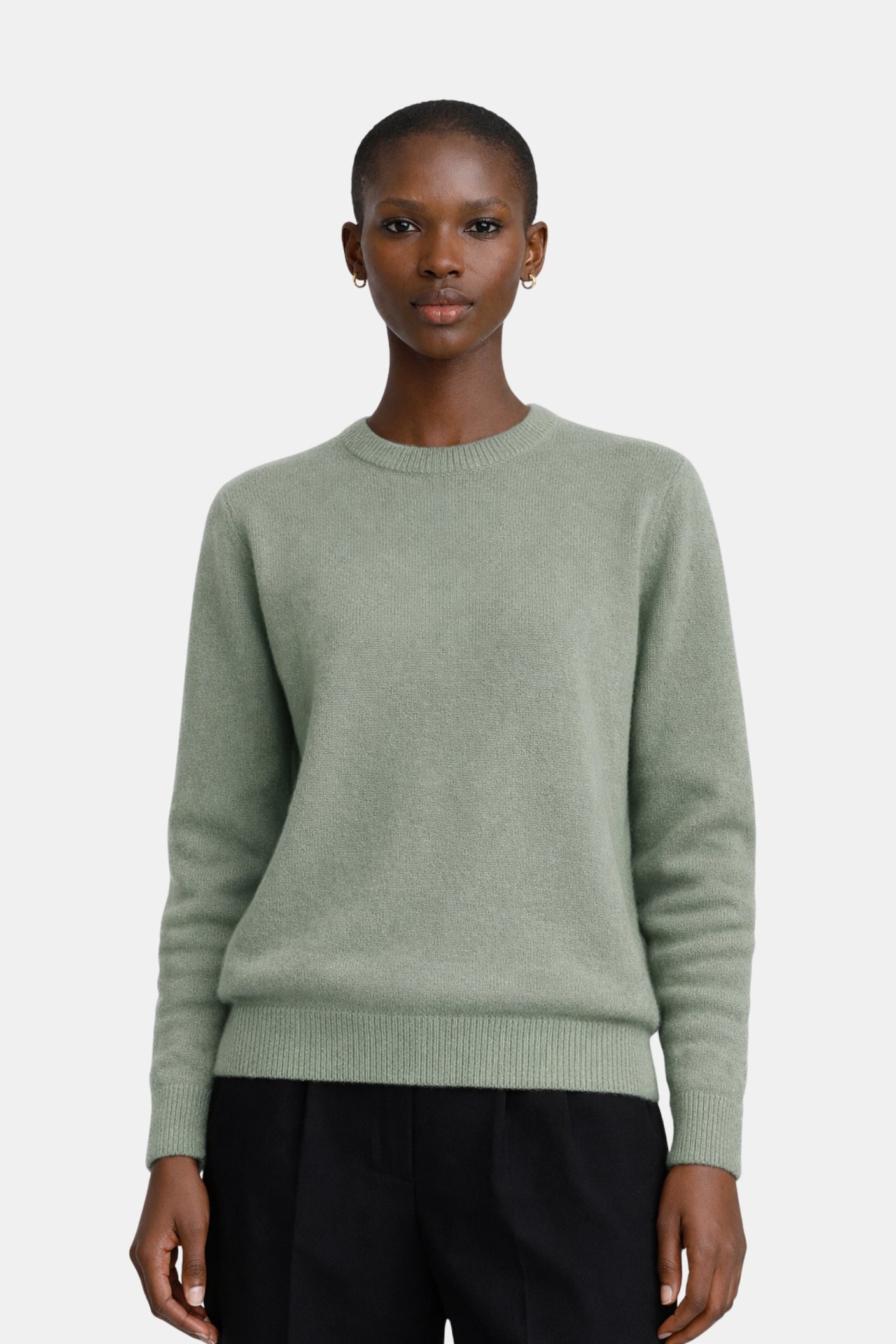 Mongolian Cashmere Crewneck Sweater