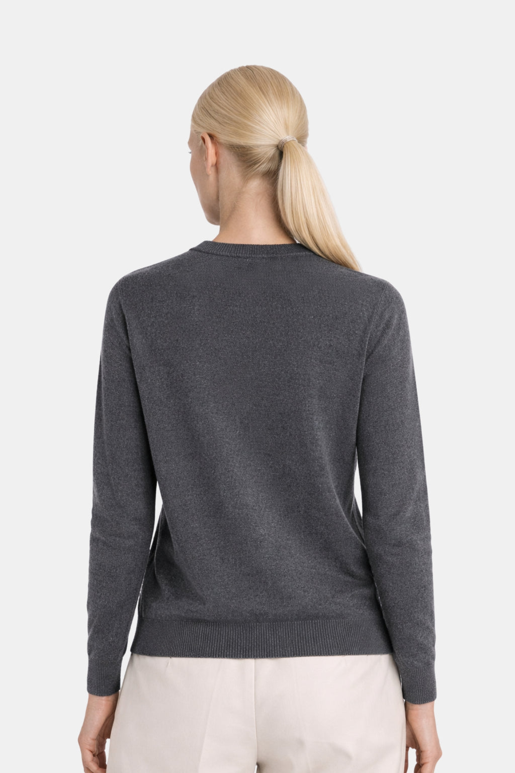 Mongolian Cashmere Crewneck Sweater