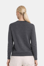 Mongolian Cashmere Crewneck Sweater