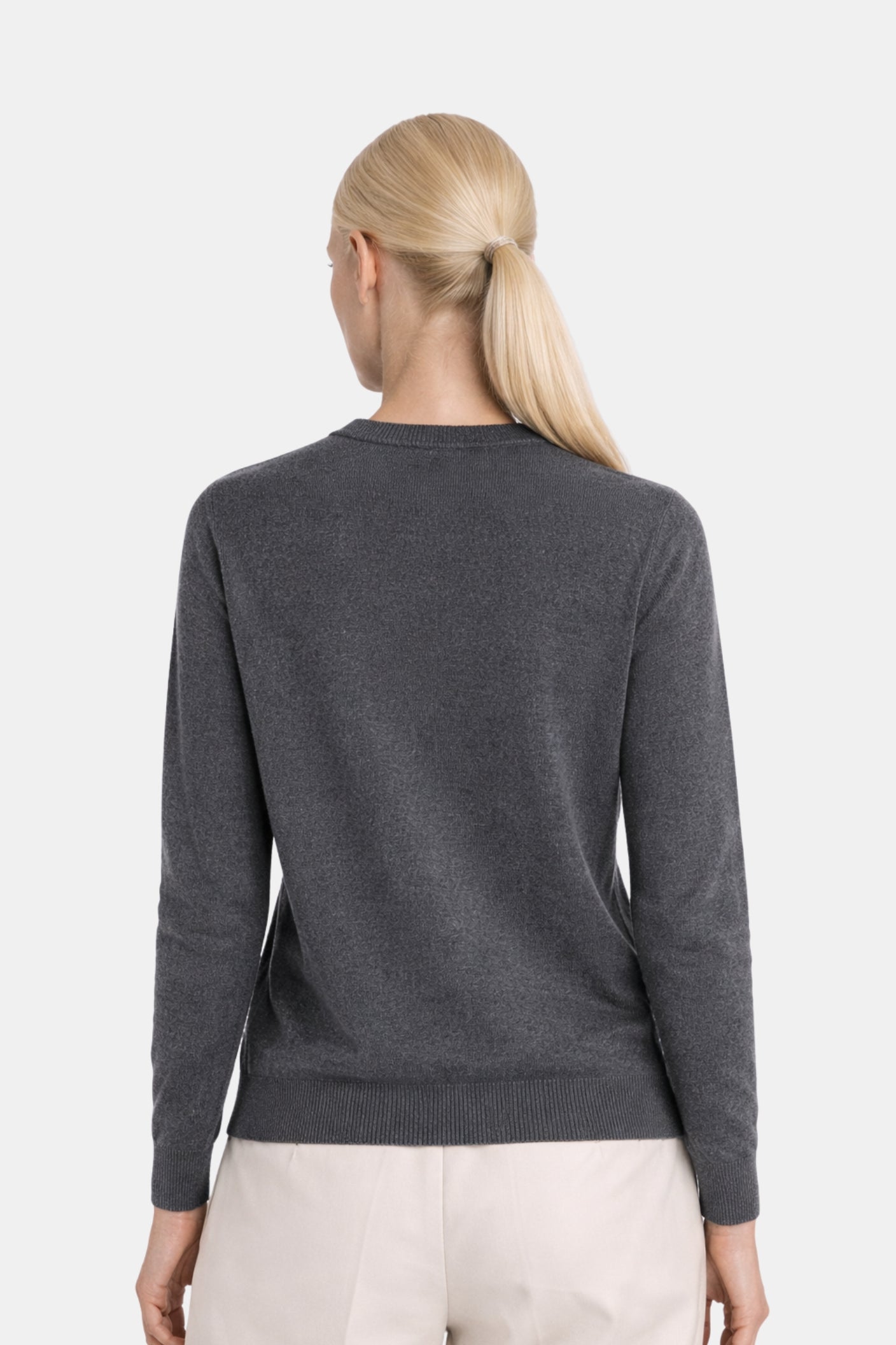 Mongolian Cashmere Crewneck Sweater