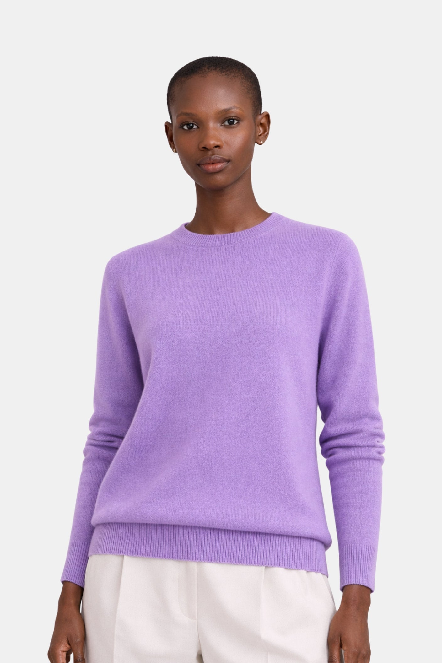 Mongolian Cashmere Crewneck Sweater