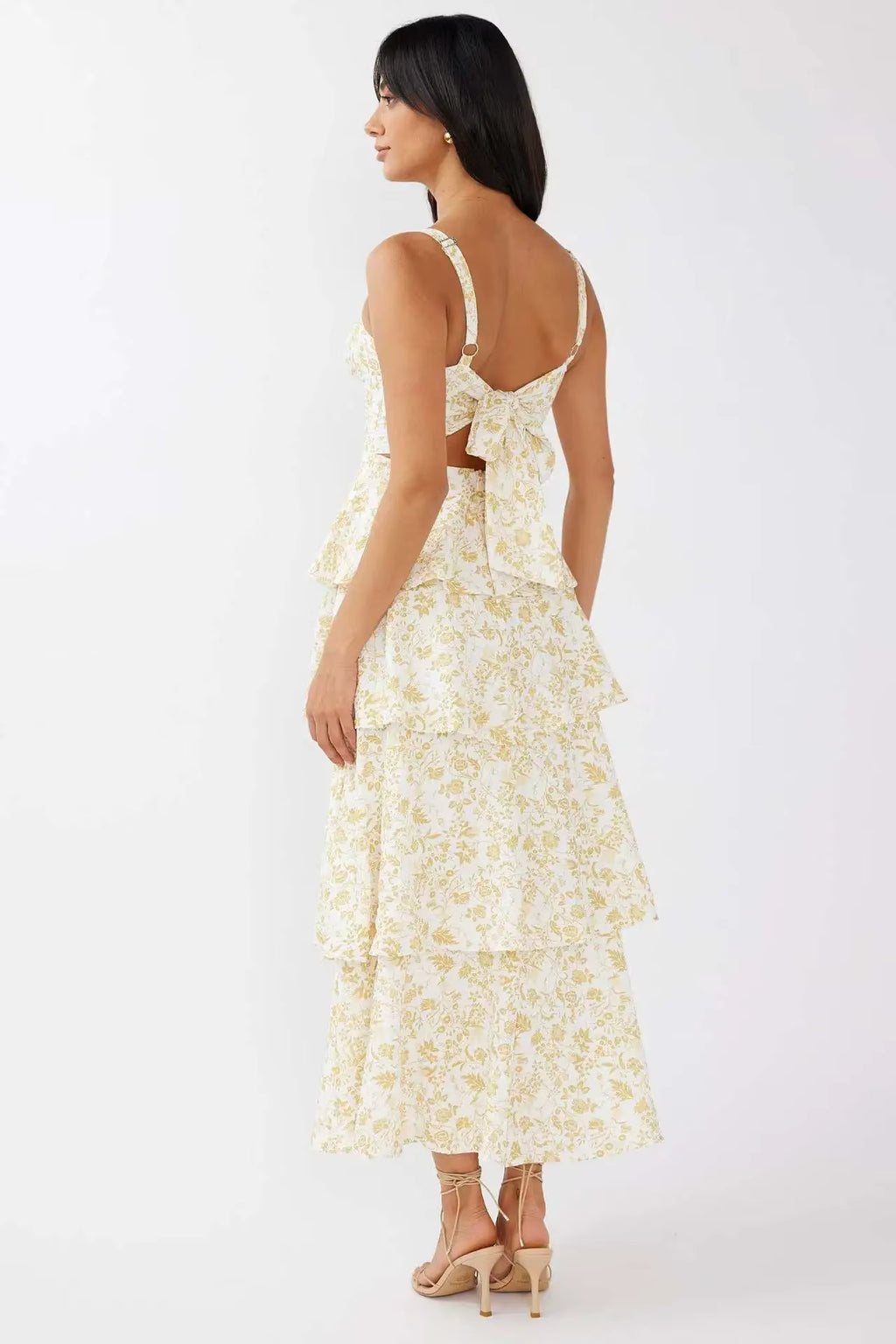 Floral Tiered Summer Dress
