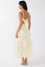 Floral Tiered Summer Dress
