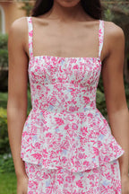 Floral Tiered Summer Dress
