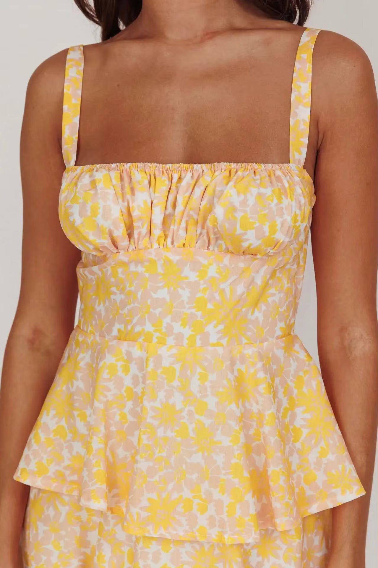 Floral Tiered Summer Dress
