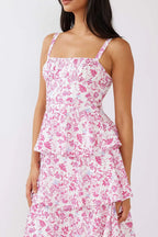 Floral Tiered Summer Dress