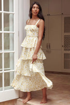 Floral Tiered Summer Dress