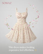 Camille Floral Chiffon Mini Dress