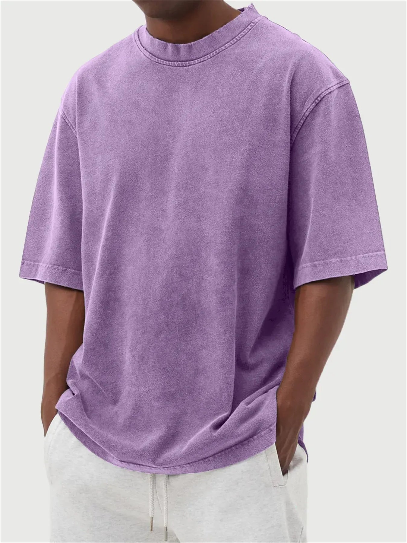 Men's Vintage Washed Oversized Tee