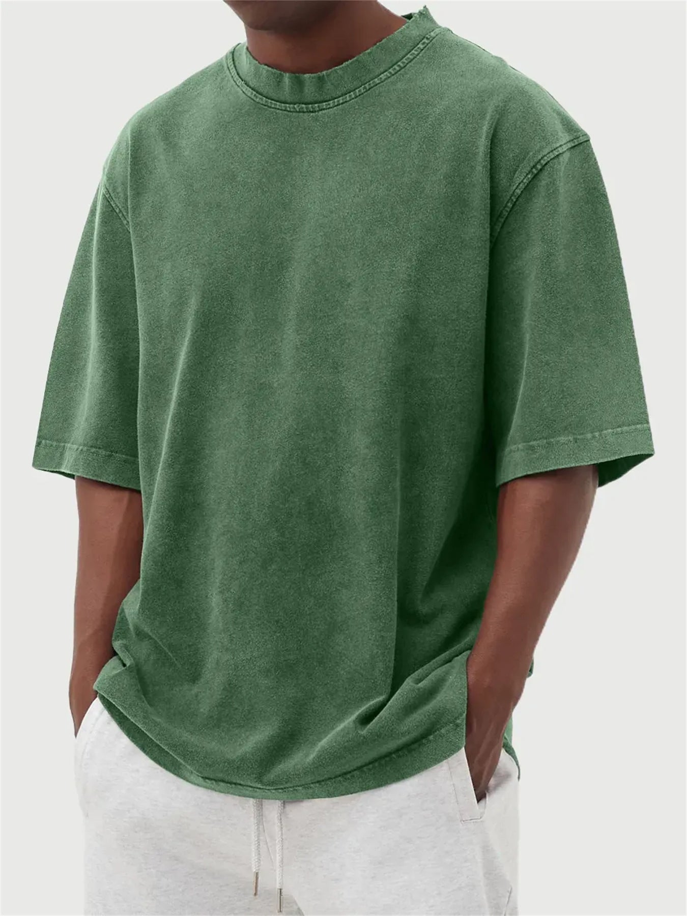 Men's Vintage Washed Oversized Tee