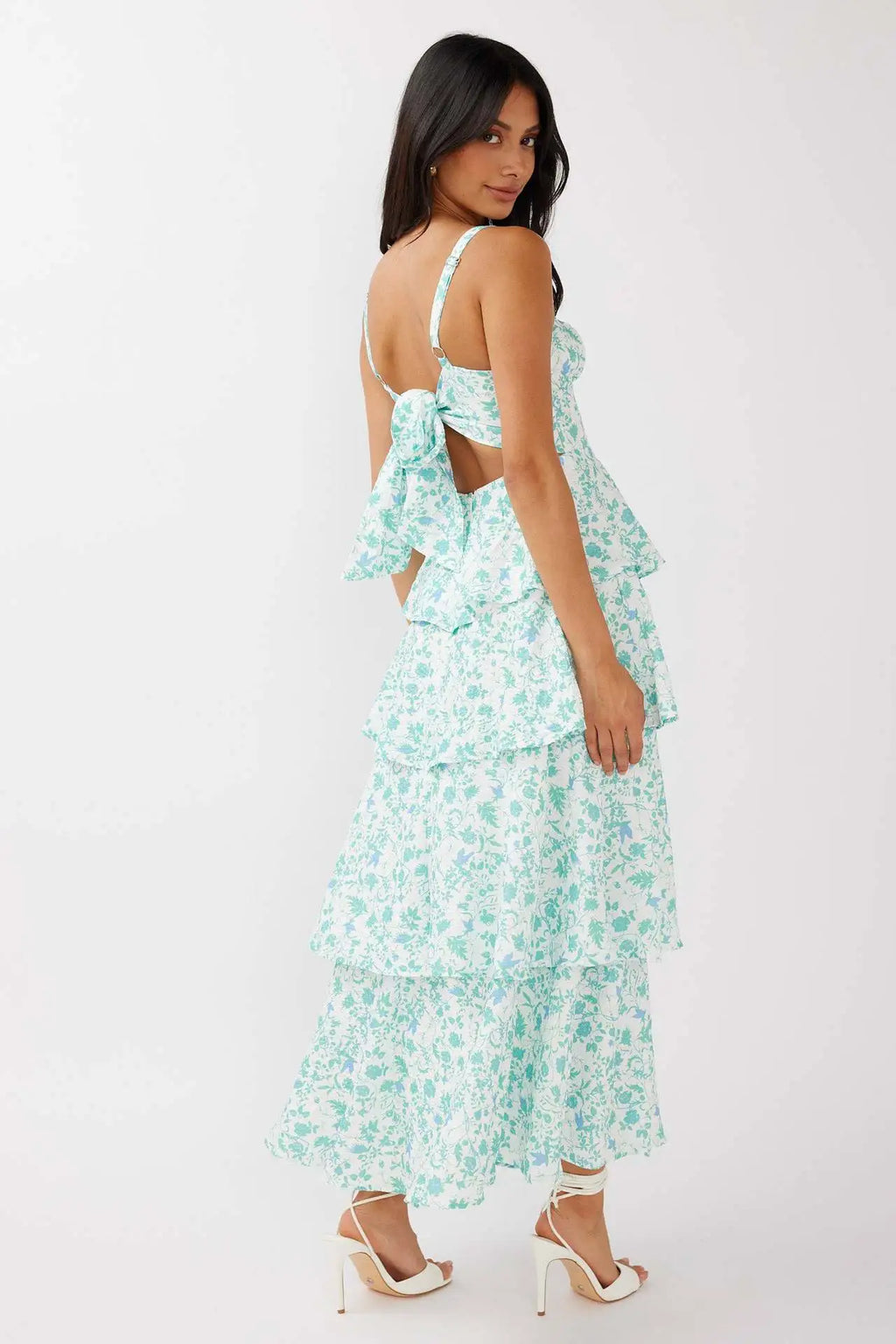 Floral Tiered Summer Dress